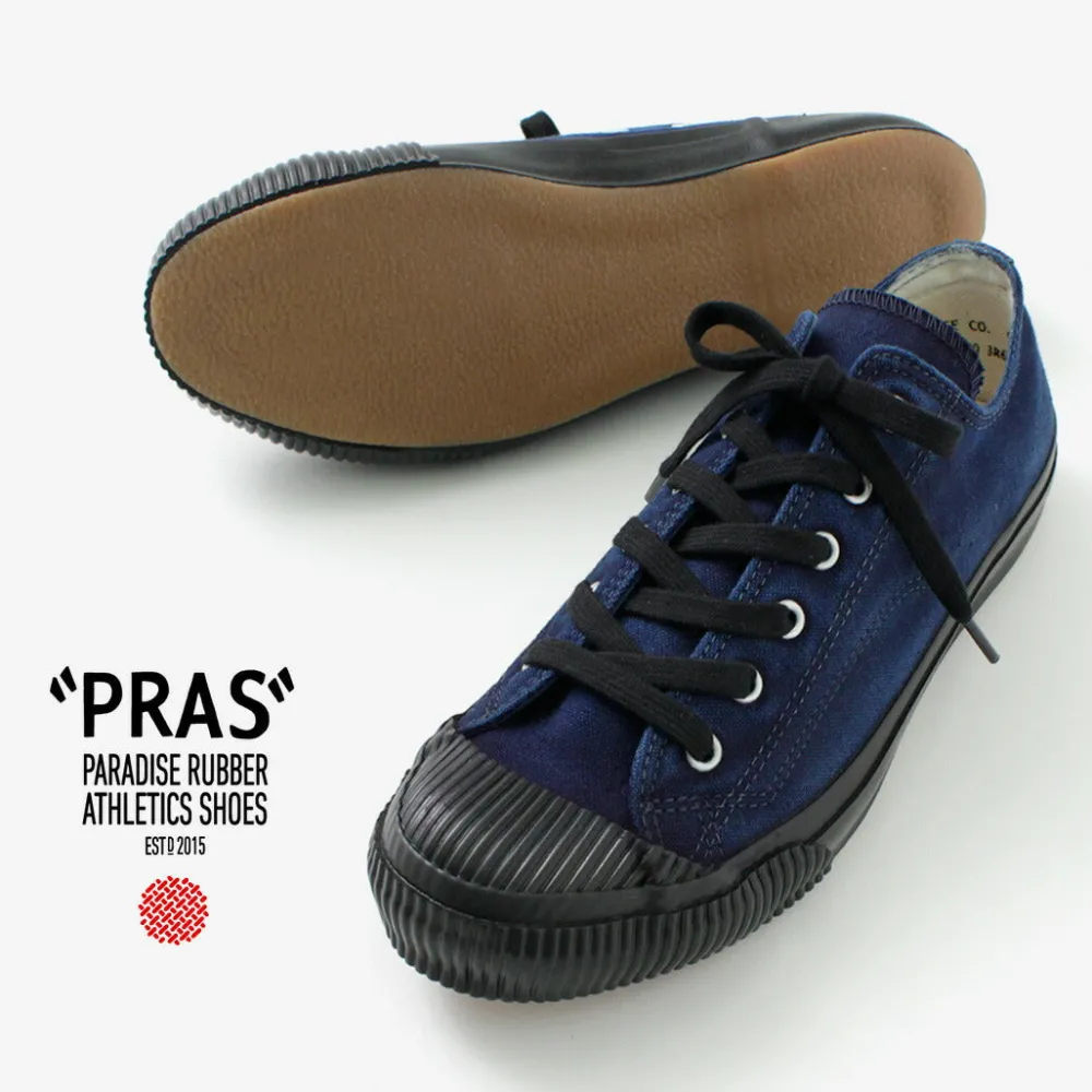 PRAS Sneakers^/ Shellcap Low Hand Dyed sneaker indigo