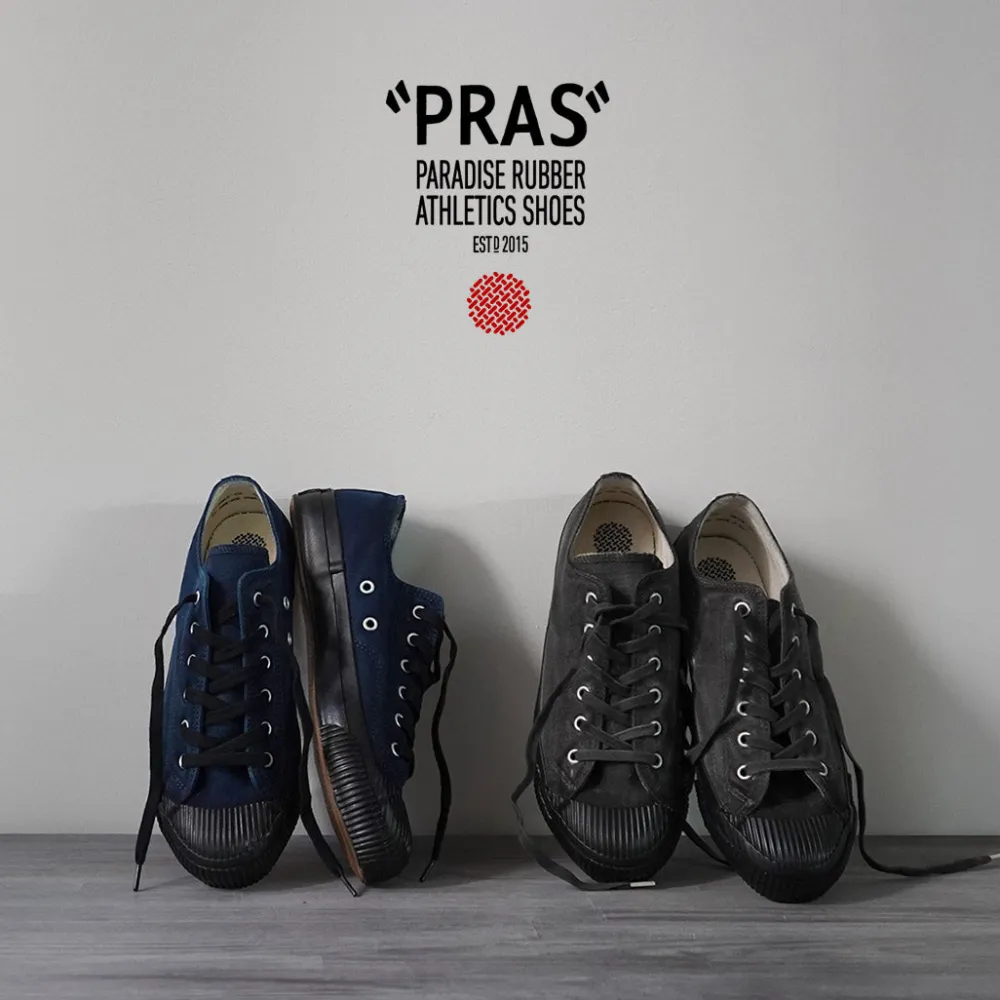 PRAS Sneakers^/ Shellcap Low Hand Dyed sneaker indigo