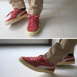 PUMA Sneakers^/ Suede VTG Neverworn 3 Sneakers red
