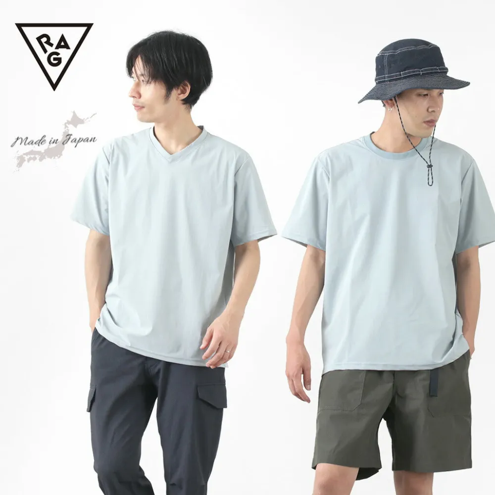 RAG T-Shirts^/ Clean Ice Crew Neck TEE