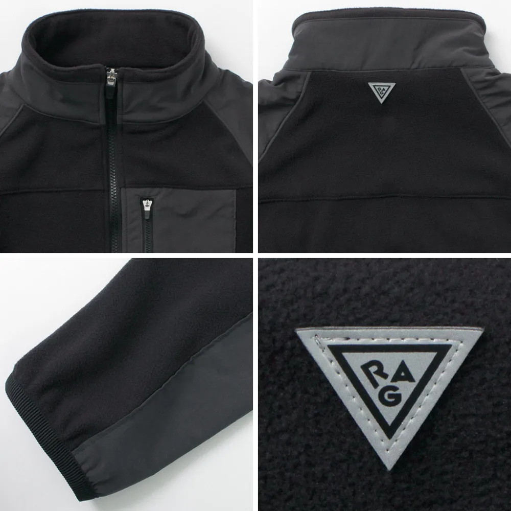 RAG Jackets^/ Fleece Scheme Jacket
