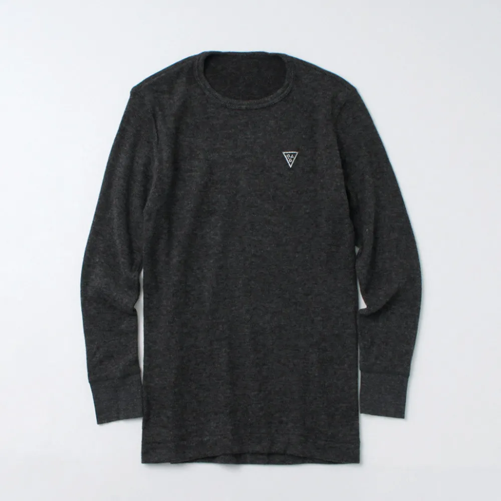 RAG T-Shirts^/ Heat System Crew Neck Long Sleeve T-Shirt