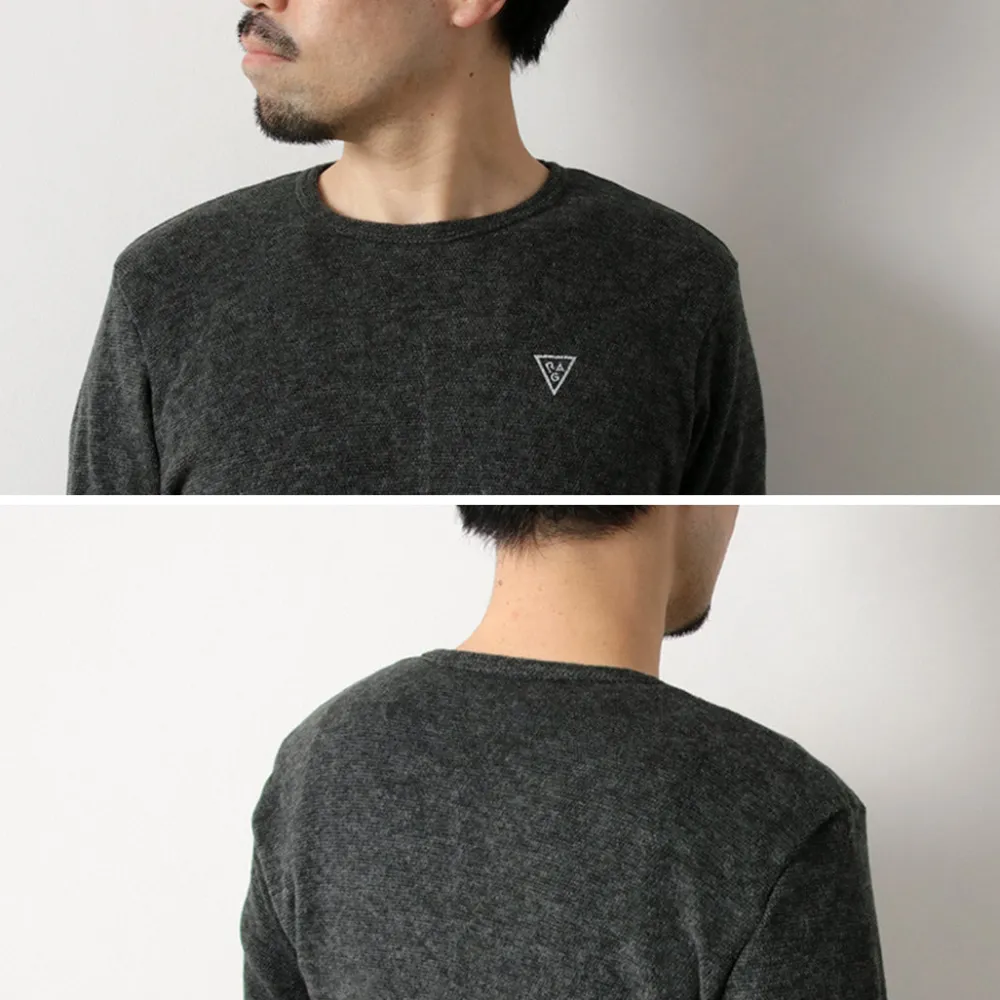 RAG T-Shirts^/ Heat System Crew Neck Long Sleeve T-Shirt