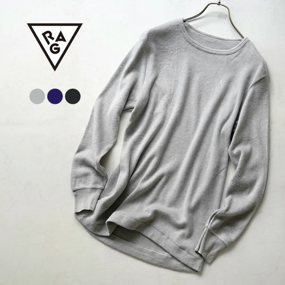 RAG T-Shirts^/ Heat System Crew Neck Long Sleeve T-Shirt