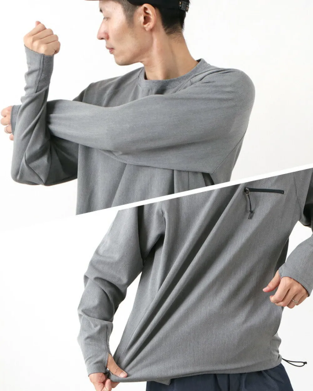 RAG T-Shirts^/ Outlast Anytime Long Sleeve T-Shirt