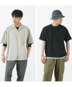 RAG T-Shirts^/ Quick Dry Waffle Flatseema Half Sleeve T-Shirt