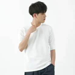 RAG T-Shirts^/ Quick Dry Waffle Flatseema Half Sleeve T-Shirt