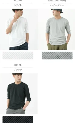 RAG T-Shirts^/ Quick Dry Waffle Flatseema Half Sleeve T-Shirt