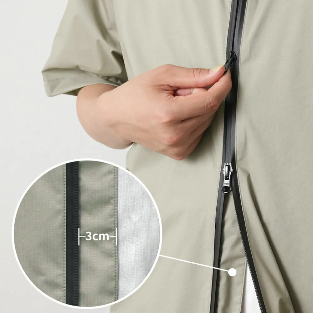 RAG Shirts^/ Rainy Day Half Sleeve Shirt