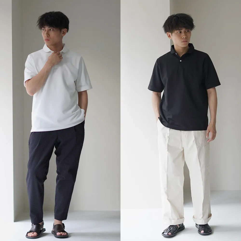 RAG T-Shirts^/ Round Collar Advanced Polo