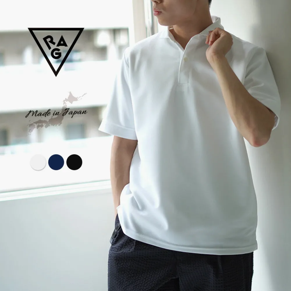 RAG T-Shirts^/ Round Collar Advanced Polo