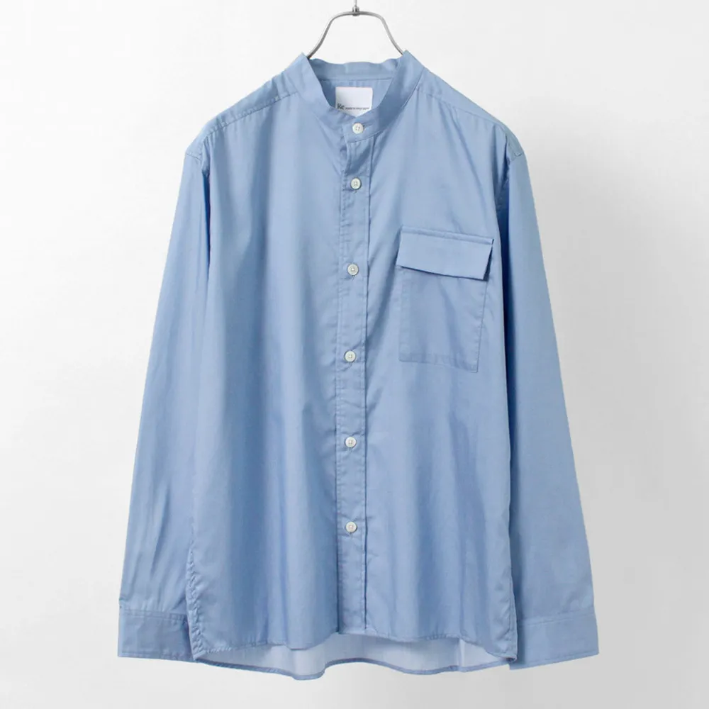 RE MADE IN TOKYO JAPAN Shirts^/ 200 twin yarn chambray twill CPO shirt