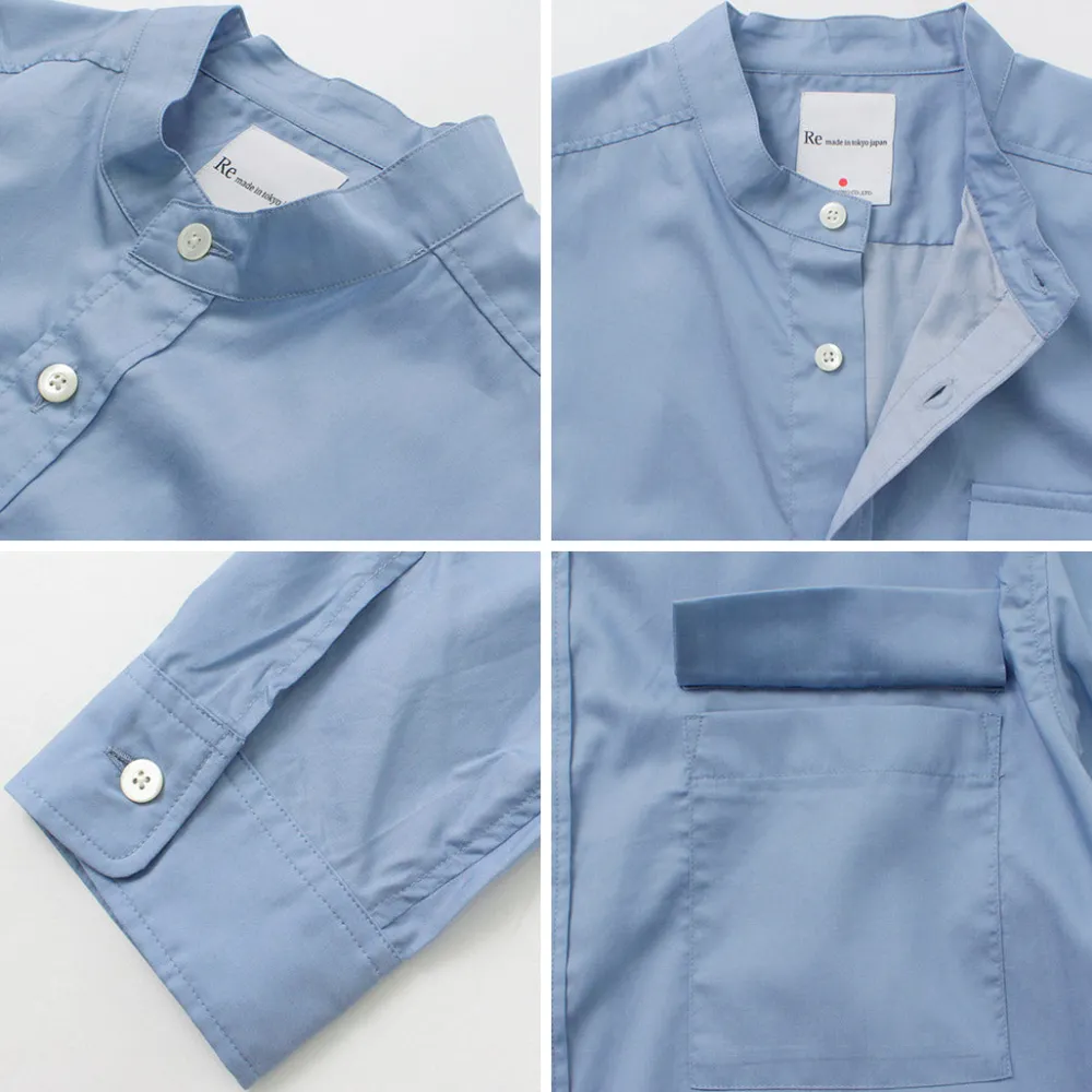 RE MADE IN TOKYO JAPAN Shirts^/ 200 twin yarn chambray twill CPO shirt