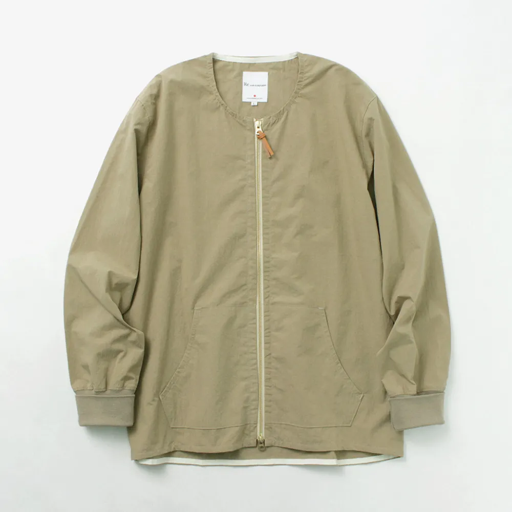 RE MADE IN TOKYO JAPAN Jackets^/ Cotton Nylon Crew Cardigan