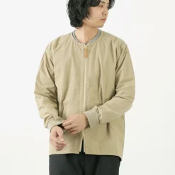 RE MADE IN TOKYO JAPAN Jackets^/ Cotton Nylon Crew Cardigan