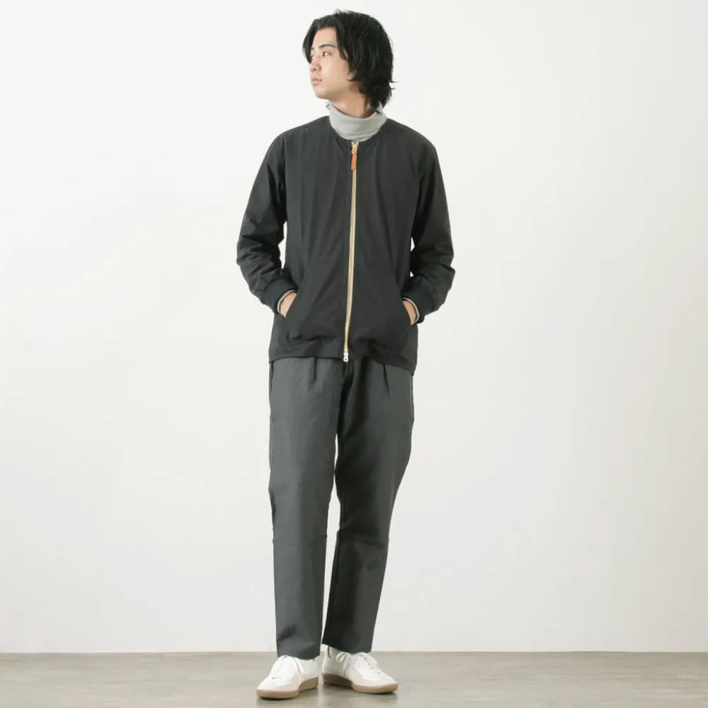 RE MADE IN TOKYO JAPAN Jackets^/ Cotton Nylon Crew Cardigan