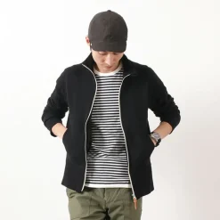 RE MADE IN TOKYO JAPAN Sweatshirts^/ Classic sweatshirt stand-up collar blouson