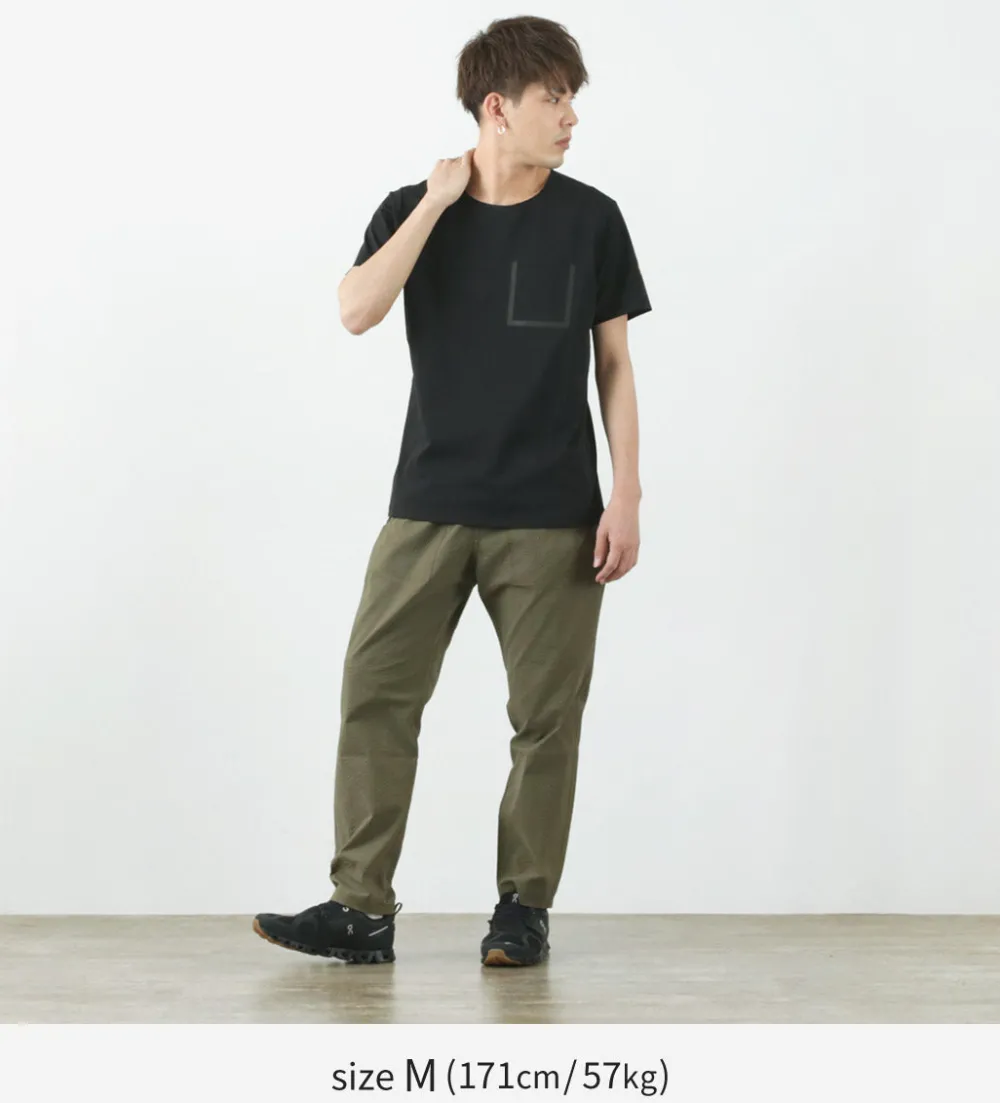 RE MADE IN TOKYO JAPAN Trousers^/ Coded COOLMAX seersucker ankle trousers