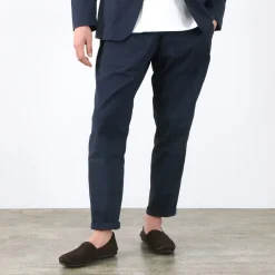 RE MADE IN TOKYO JAPAN Trousers^/ Coded COOLMAX seersucker ankle trousers