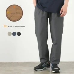 RE MADE IN TOKYO JAPAN Trousers^/ C/L Classic Tuck Pants