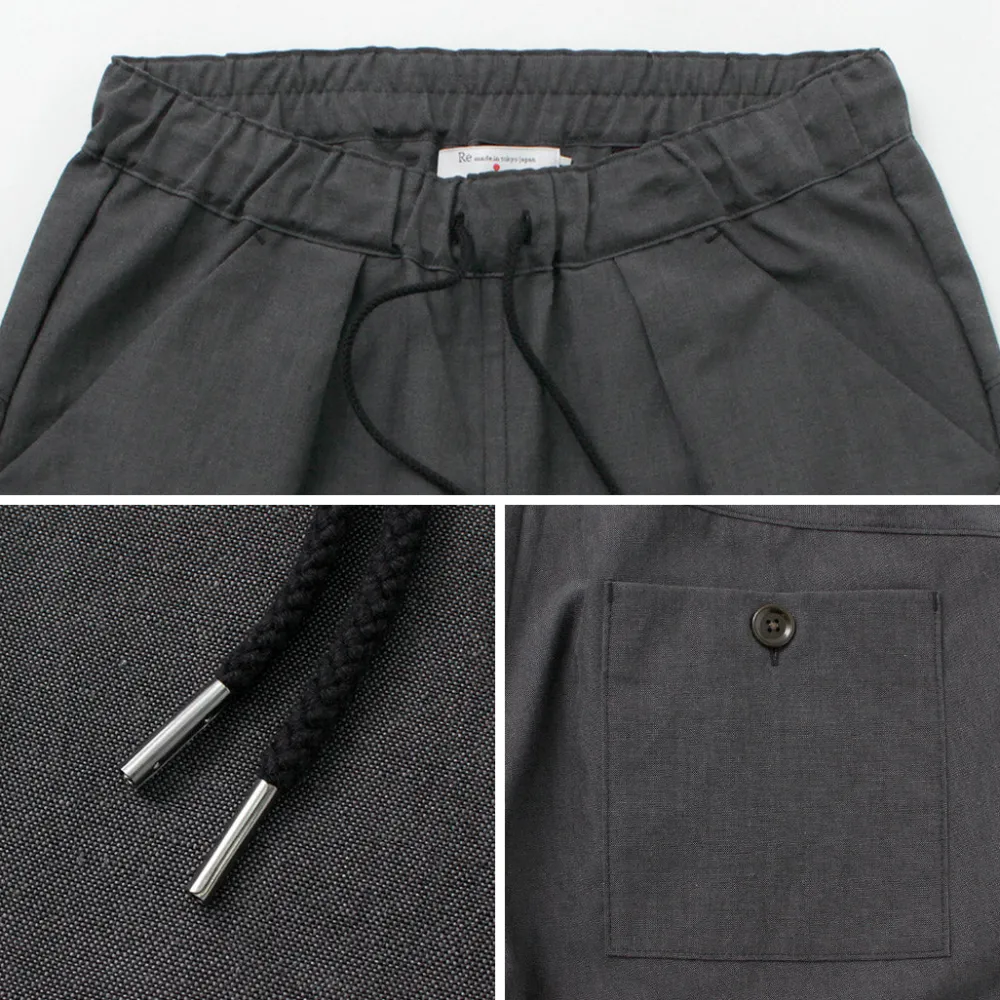 RE MADE IN TOKYO JAPAN Trousers^/ C/L Classic Tuck Pants