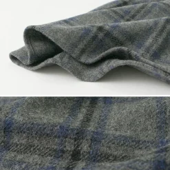 RE MADE IN TOKYO JAPAN Shirts^/ Craft Wool Check CPO Button Down Shirt
