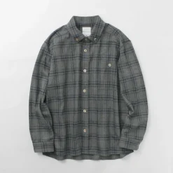RE MADE IN TOKYO JAPAN Shirts^/ Craft Wool Check CPO Button Down Shirt