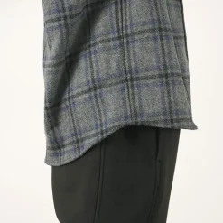 RE MADE IN TOKYO JAPAN Shirts^/ Craft Wool Check CPO Button Down Shirt