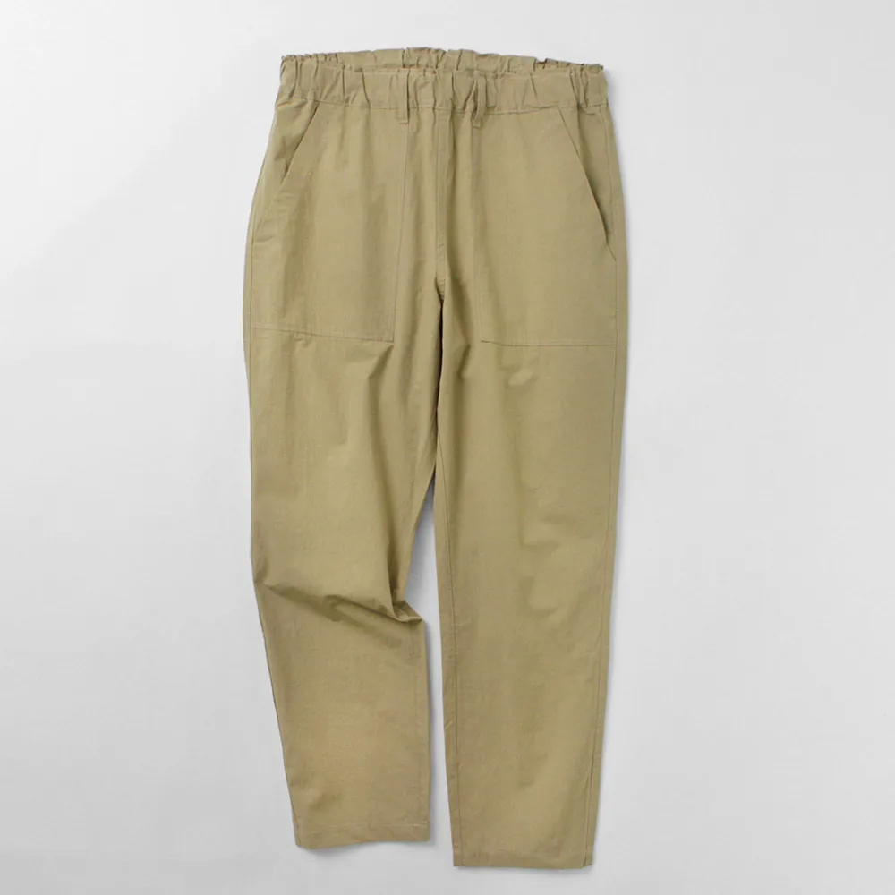 RE MADE IN TOKYO JAPAN Trousers^/ Cotton Nylon Easy Slacks