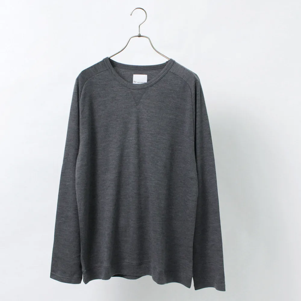 RE MADE IN TOKYO JAPAN Knits^/ Dress Wool Knit Crew Neck