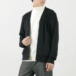 RE MADE IN TOKYO JAPAN Cardigans^/ Dress Wool Knit Round Cut Cardigan