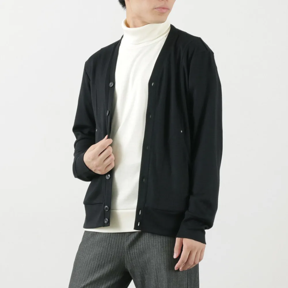 RE MADE IN TOKYO JAPAN Cardigans^/ Dress Wool Knit Round Cut Cardigan