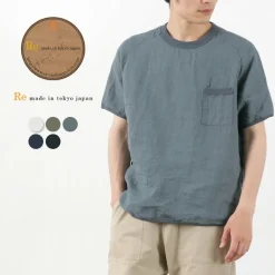 RE MADE IN TOKYO JAPAN T-Shirts^/ French Linen T-Shirt