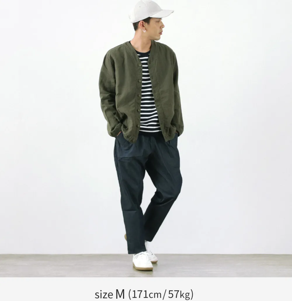 RE MADE IN TOKYO JAPAN Cardigans^/ French Linen Cardigan