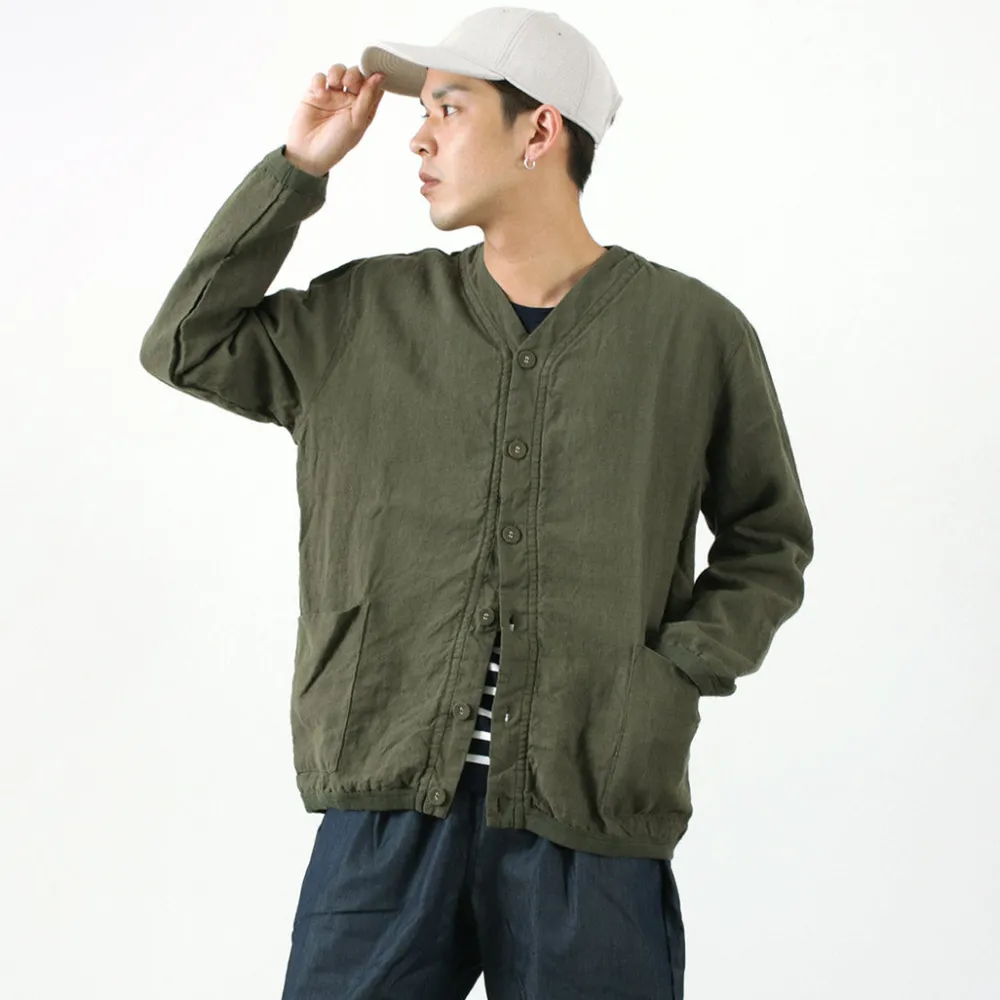RE MADE IN TOKYO JAPAN Cardigans^/ French Linen Cardigan