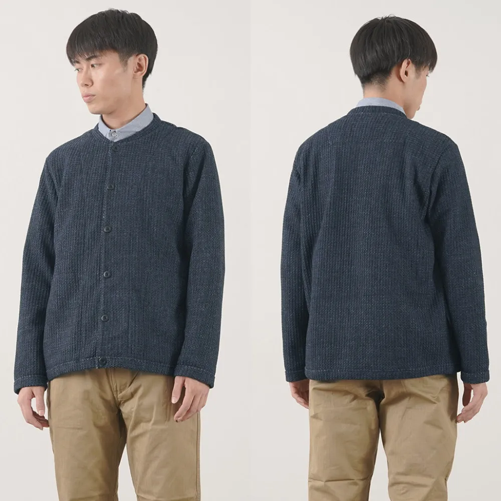 RE MADE IN TOKYO JAPAN Cardigans^/ Glen Check Fleece Cardigan