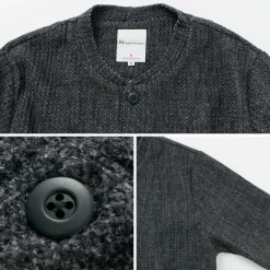 RE MADE IN TOKYO JAPAN Cardigans^/ Glen Check Fleece Cardigan