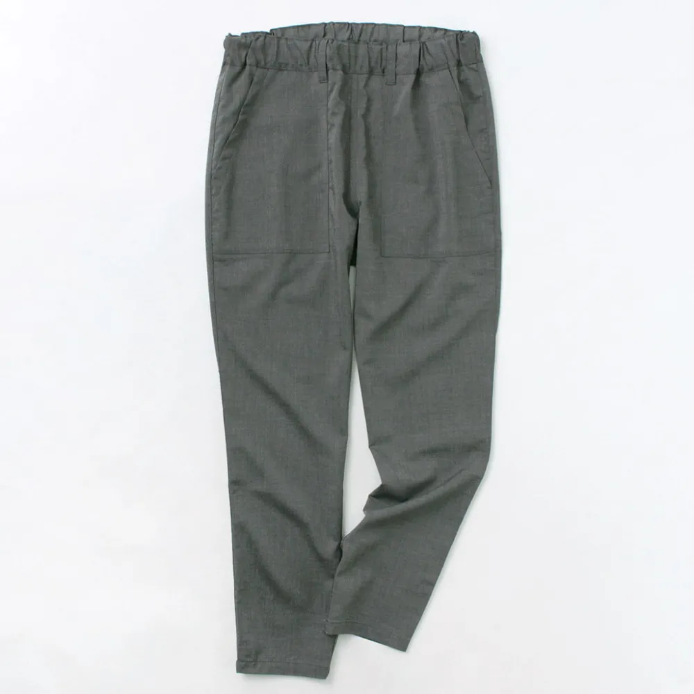 RE MADE IN TOKYO JAPAN Trousers^/ High Twist Tro Dress Easy Slacks