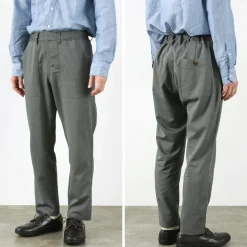 RE MADE IN TOKYO JAPAN Trousers^/ High Twist Tro Dress Easy Slacks
