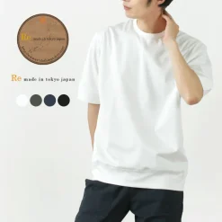 RE MADE IN TOKYO JAPAN T-Shirts^/ Half Sleeve Wide Dress T-Shirt