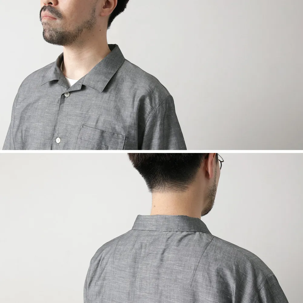 RE MADE IN TOKYO JAPAN Shirts^/ Herdmans Linen Open Collar Shirt