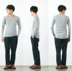 RE MADE IN TOKYO JAPAN T-Shirts^/ Long Sleeve Perfect Innerwear U Neck