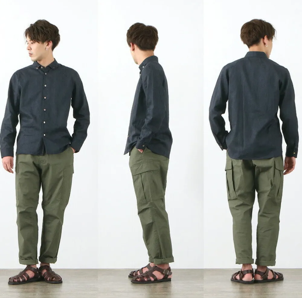 RE MADE IN TOKYO JAPAN Shirts^/ Linen Canvas Split Raglan Shirt