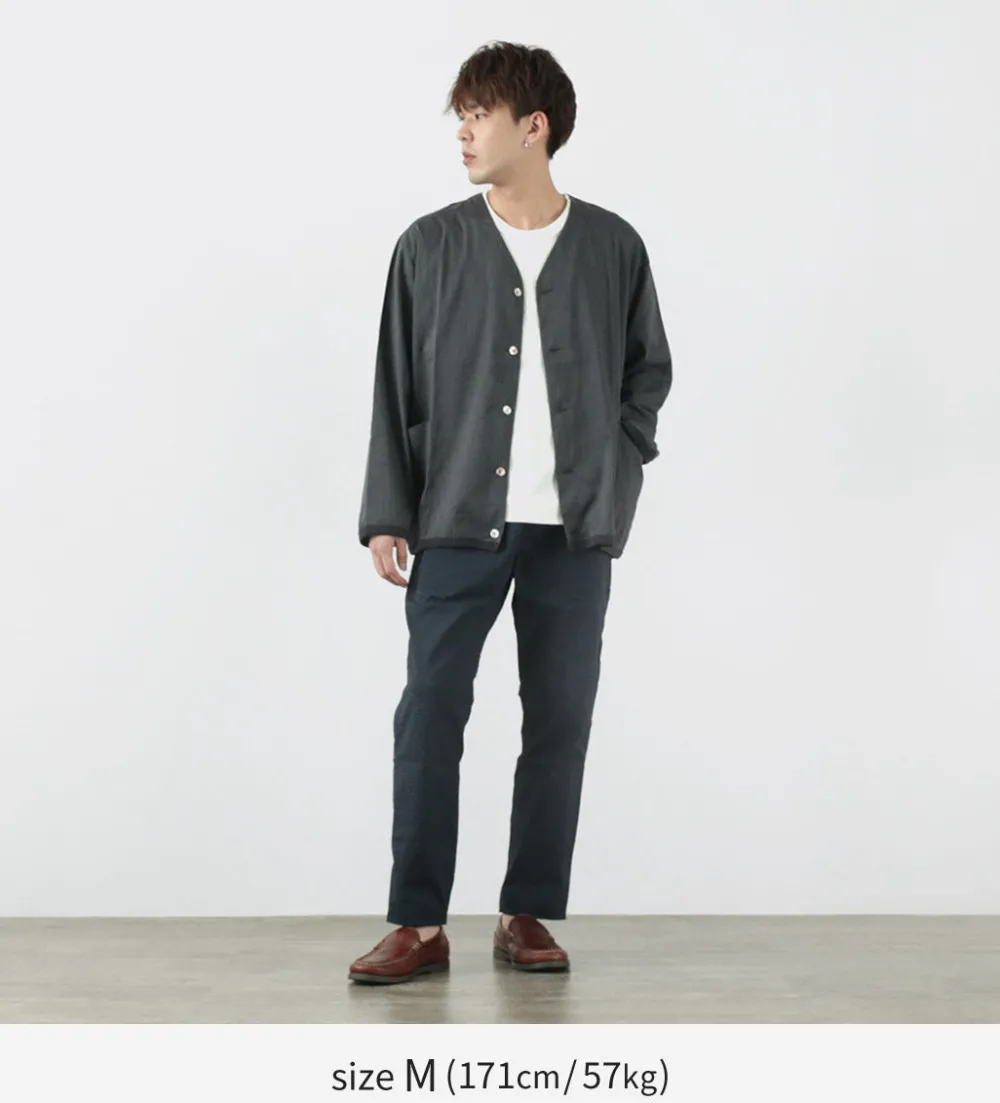 RE MADE IN TOKYO JAPAN Cardigans^/ Linen Coolmax Shirt Cardigan