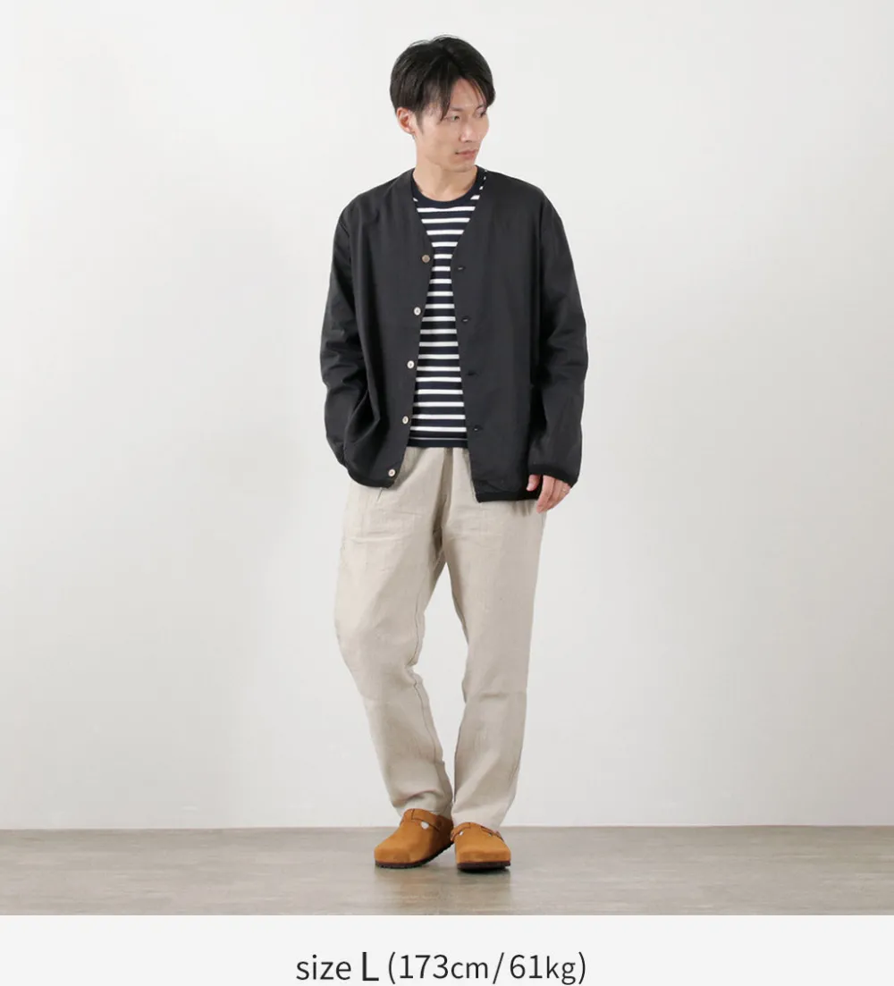 RE MADE IN TOKYO JAPAN Cardigans^/ Linen Coolmax Shirt Cardigan