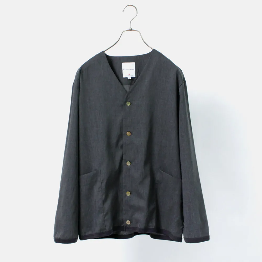 RE MADE IN TOKYO JAPAN Cardigans^/ Linen Coolmax Shirt Cardigan