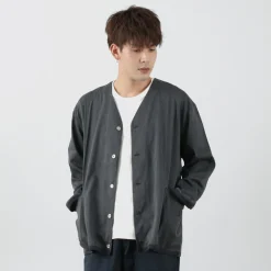 RE MADE IN TOKYO JAPAN Cardigans^/ Linen Coolmax Shirt Cardigan