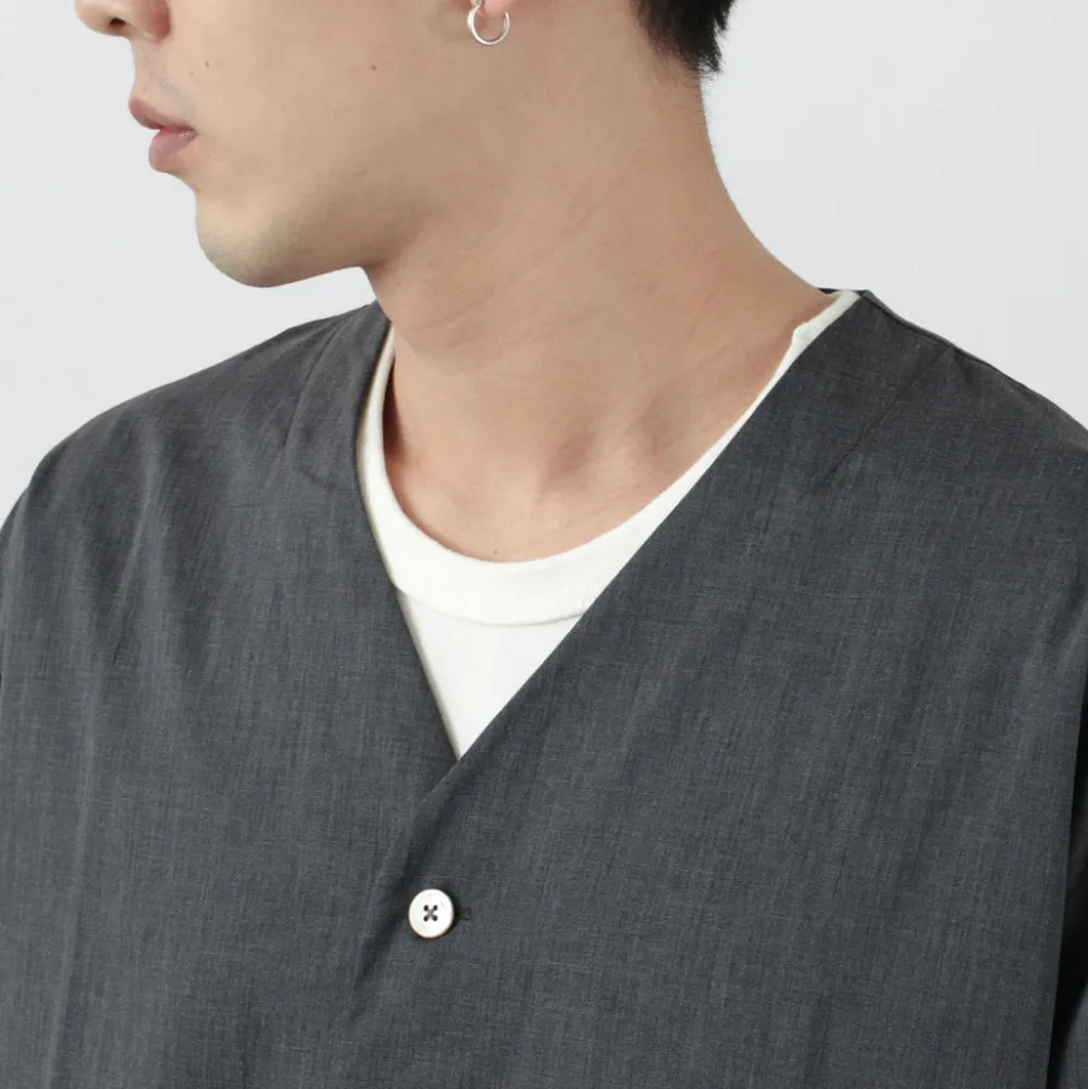 RE MADE IN TOKYO JAPAN Cardigans^/ Linen Coolmax Shirt Cardigan