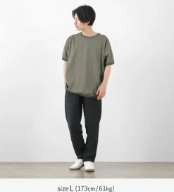 RE MADE IN TOKYO JAPAN T-Shirts^/ Linen Coolmax Button Basque