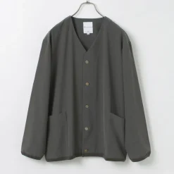 RE MADE IN TOKYO JAPAN Cardigans^/ Light Glen Check Cardigan charcoal